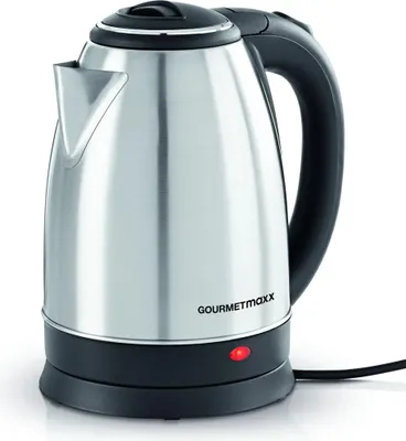 Produktbild von GOURMETmaxx Wasserkocher Edelstahl 1,8 L – 1500 W Schnellkocher für Küche & Haushalt, leistungsstark und praktisch, 6er Set