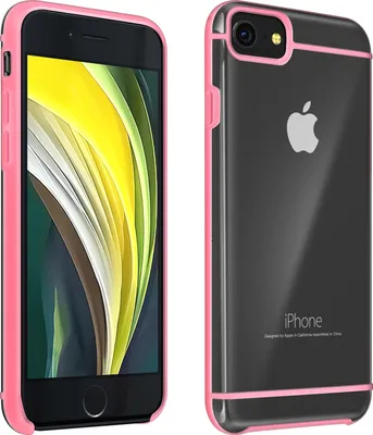 Obrázek produktu pro Pouzdro Akashi, silikonové, růžové, pro Apple iPhone SE (2020), 7 a 8