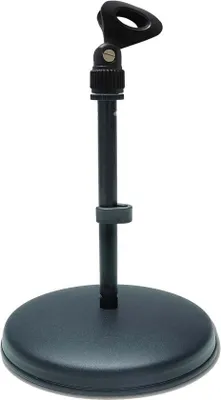 Produktbild von Famanu Mikrofonstativ Tisch mit Klemme für Studio und Podcast - 3/8 5/8 Zoll