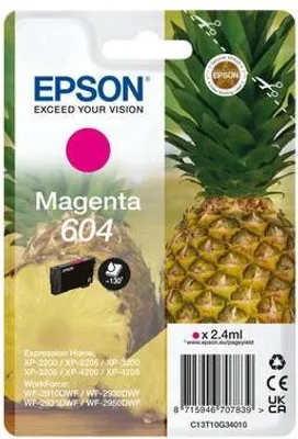 Zdjęcie produktu dla Epson 604, Standardowa wydajność, Purpurowy, 2,4 ml, 1 szt., Jednopak
