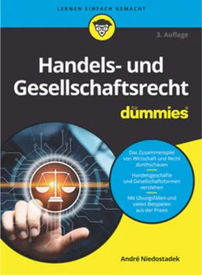 Immagine prodotto di Handels- und Gesellschaftsrecht für Dummies