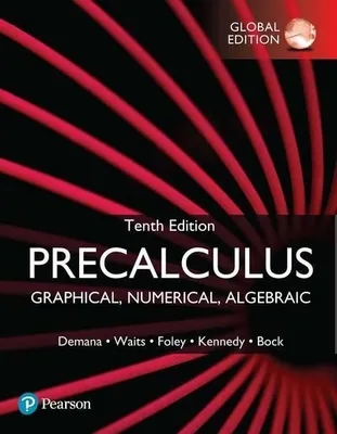 Obrázek produktu pro Precalculus: Vydání: Graphical, Numerical, Algebraic, Global Edition