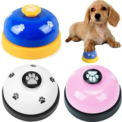 Produktbild von Hundeglocken, Trainingsglocken für die Stubenreinheitserziehung von Haustieren, Edelstahlglocken, Kommunikationshilfen, 3 Stück