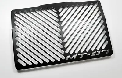 Obrázek produktu pro Kryt chladiče ZIEGER kompatibilní s designovým logem Yamaha MT-07 černý
