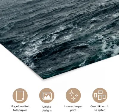 Produktbild von MuchoWow® Poster Meer - Luft - Wasser 60x40 cm - Schlafzimmerdekoration