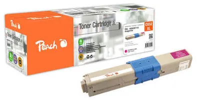 Imagen del producto de Peach PT825 Peach Toner OKI C332XL 46508710 magenta remanufactured