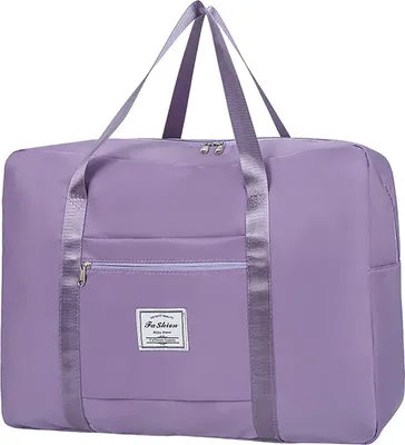 Produktbild von Wasserdichte Reise-Aufbewahrungstasche mit Reißverschluss, große Kapazität, Mehrzweck-Gepäcktasche mit verstärktem Griff