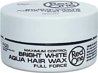 Immagine prodotto di Red One - Cera per capelli - Bianco brillante - Massimo controllo - Per un fissaggio extra forte - 150 ml - 1 pezzo