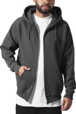 Produktbild von Urban Classics Zip Hoody, Farbe:charcoal, Größe:M