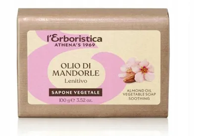 Produktbild von L'Erboristica di Athena's Pflanzliche Mandelöl Seife 100 g