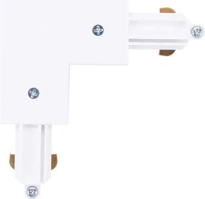 Produktbild von Ledvion - Schienenverbinder , 1-Phasen, Weiss, Links, spotlight, deckenstrahler, deckenspot, schienensystem lampen