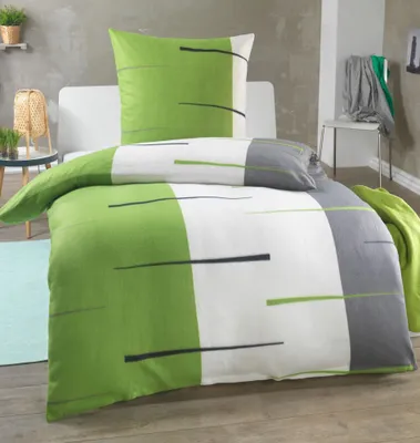 Produktbild von Dreamhome 2 teilige Microfaser warme Winter Thermo Fleece Bettwäsche 135x200 Kissenbezug 80x80, Design - Motiv:Design 5
