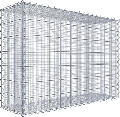 Produktbild von Splittgabione 100 cm x 70 cm x 30 cm (L x H x T), Maschenweite 10 cm x 10 cm, Spirale