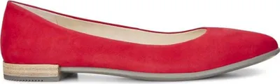 Immagine prodotto di ECCO Ballerine da donna SHAPE POINTY in pelle nabuk rossa 35