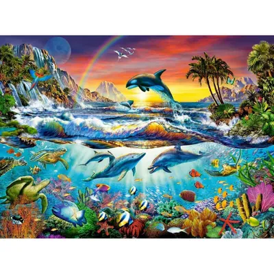 Obrázek produktu pro Castorland Paradise Cove 3000 pcs, 3000 kusů, Víla, 9 rok/roky
