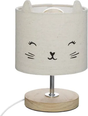 Produktbild von Atmosphera Kinder-Nachttischlampe Katze