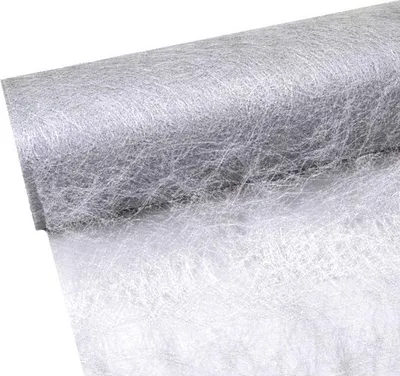 Produktbild von Sizoflor Tischläufer silber 30 cm Rolle 25 Meter 60 003-R