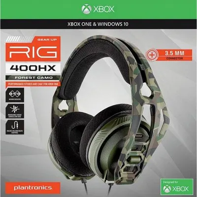 Produktbild von XB-One Headset RIG 400HX Camo Forest  Nacon   [Offiziell lizenziert]