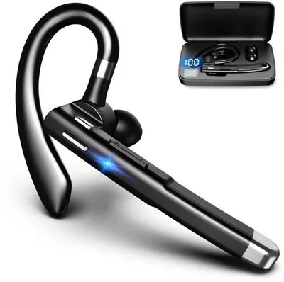 Obrázek produktu pro Bezdrátová sluchátka – Bluetooth sluchátka s mikrofonem – Bezdrátová Bluetooth sluchátka s mikrofonem – S mikrofonem pro handsfree – Bluetooth sluchátka s funkcí potlačení šumu