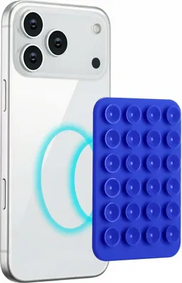 Image de Support de téléphone à ventouse Selencia MagSafe - Bleu cobalt