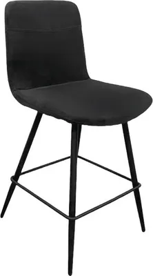 Produktbild von Edler Design Barhocker Felice 2KT Gestell schwarz schwarz