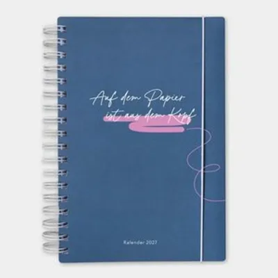 Produktbild von Alltagsheldin Kalender 2027 A5+ (17x24 cm) Hochformat Softcover Ringbindung 208 Seiten