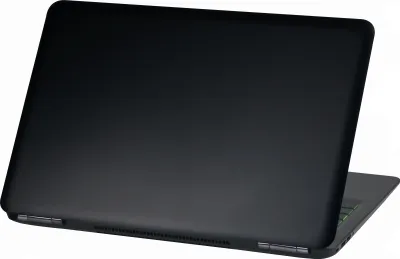 Produktbild von Premium Laptop Universal Folien Cover – Matt, Kratzfest & Rückstandslos entfernbar LP26 Matt Schwarz 17 Zoll 28x43cm