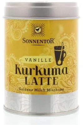 Productafbeelding van Sonnentor Kurkuma latte vanille  (60 gr)