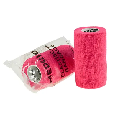 1 Haftbandage Fixierbinde 10 cm x 4,5 m pink