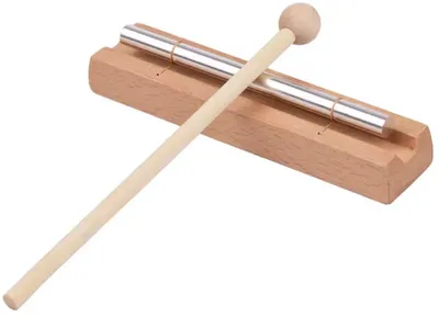 Immagine prodotto di CHPN - Bacchetta sonora - Tubo sonoro - Bacchetta per la meditazione - Meditazione - Meditazione sonora - Tubo sonoro - 15 cm - Include la bacchetta