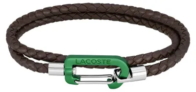 Produktbild von Braunes geflochtenes Lederarmband Matt 2040314