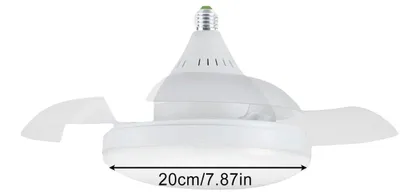 Immagine prodotto di Ventilatore a soffitto, luce LED dimmerabile, telecomando, MODELLO A, MODELLO A