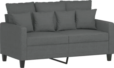 Produktbild von vidaXL 2-Sitzer-Sofa Dunkelgrau 120 cm Stoff