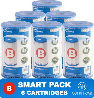 Produktbild von Intex SMART PACK 6 st. Filterpatrone Typ B