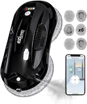 Obrázok produktu pre Robot na čistenie okien EZIclean Windobot S4 Plus, rotačný pohyb, núdzová batéria, vlhký