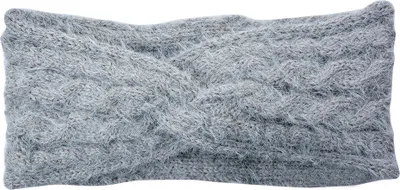 Produktbild von Clayre & Eef Stirnband Frauen 10x22 cm Grau Synthetisch