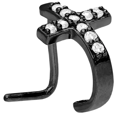 Produktbild von Nasenpiercing, Nasenstecker Chirurgenstahl Nasenstecker KRISTALLKREUZ