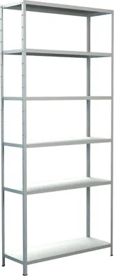 Obrázok produktu pre Kovový regál Schulte 4536-W 2300x1000x350 mm, 6 políc, nosnosť 510 kg, biely
