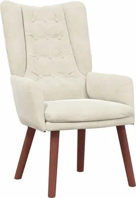 Immagine prodotto di vidaXL Sessel Creme 63 x 67 x 94 cm Velluto