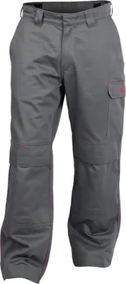 Produktbild von DASSY® Arizona Flammhemmende Arbeitshose mit Kniepolstertaschen ZEMENTGRAU Gr.50 Länge: STANDARD