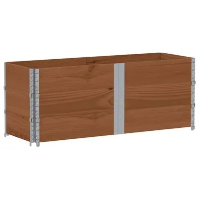 Obrázek produktu pro Zahradní truhlík hnědý 150 x 50 cm masivní borové dřevo