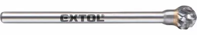 Obrázek produktu pro EXTOL INDUSTRIAL fréza karbidová kulová pr.6mm, stopka 3mm, 8703833