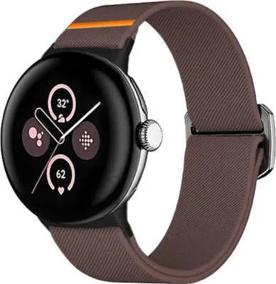 Produktbild von Nylon Armband für Google Pixel Watch 4 / 3 45mm elastisch verstellbar D- Lila