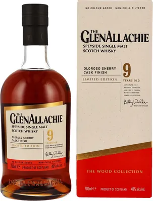 Produktbild von GlenAllachie 9 Jahre - Oloroso Sherry Cask Finish - The Wood Collection - Limited Edition - Single Malt Scotch Whisky