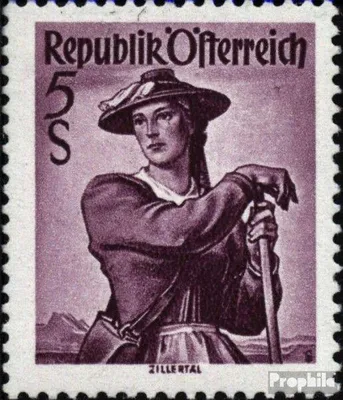 Produktbild von Briefmarken Österreich 1948 Mi 925 postfrisch Trachtenserie
