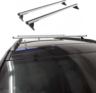 Obrázok produktu pre Strešný nosič Batožinový nosič Zábradlie pre Jeep Compass 2018-2025 Hliníková farba 2x