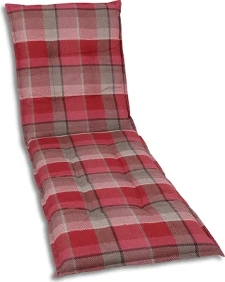 Produktbild von GO-DE Textil, Liegenauflage Rollliege, Einzelset, Farbe: rot, Maße ca.: 190 cm x 60 cm x 6 cm,