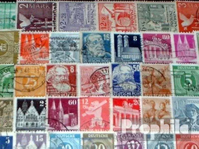 Produktbild von Briefmarken Alliierte Besetzung in Deutschland 100 verschiedene Marken