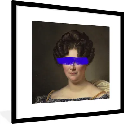 Produktbild von MuchoWow® MuchoWow® Gerahmtes Poster Johanna Henriette Engelen - Dubois Drahonet - Gemälde 40x40 cm - Poster mit zchwarzem Bilderrahmen - Poster - Plakat im Rahmen