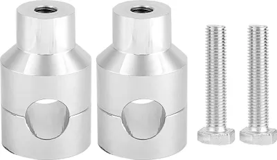 Produktbild von Paar Heben Sie den Lenker -Riser 22 mm Aluminiumlegierung zur Motorradmodifikation (Elektrosilberierung)